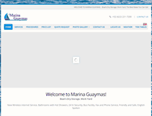 Tablet Screenshot of marinaguaymas.com